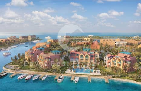 LIMITED OFFER SEA VIEW CHALET FOR SALE IN EL GOUNA BY ORASCOM - HURGHADA - RED SEA WITH INSTALLMENTS
