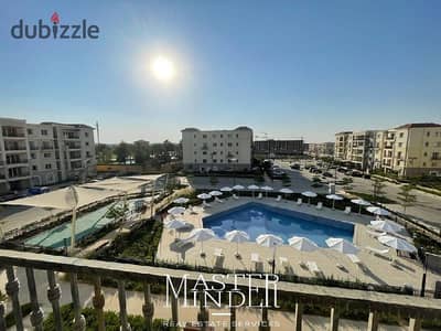 Apartment For Sale in installments till 2028 fully finished overlooking Pool in Mivida New Cairo