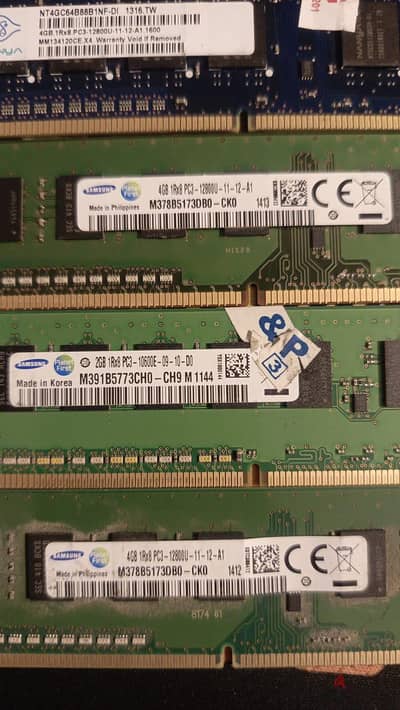 Ram DDR3  (4g & 2g)