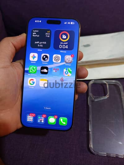 iPhone 16 pro max 256gb physical sim