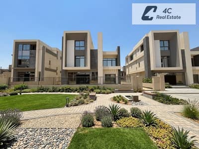 فيلا توينهاوس جاهزة علي الاستلام للبيع 411م باقل مقدم واقساط 4 نوم في كومباند سعادة نيو كايرو التجمع الاول Saada New Cairo Compound First Settlement