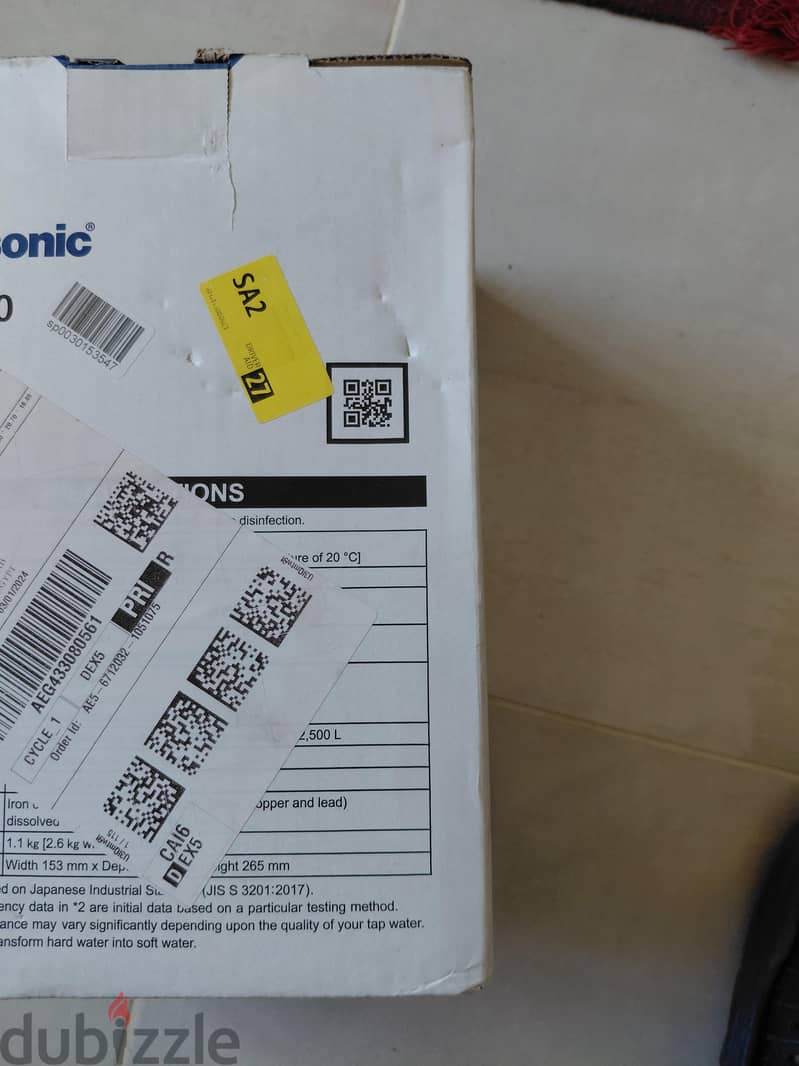 فلتر  باناسونيك 4