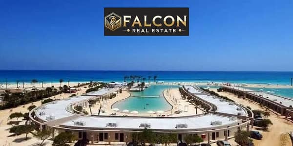 With a down payment of 1,000,000, a distinctive chalet with a dose, steps from the sea, with the most beautiful view, installment plan, North Coast