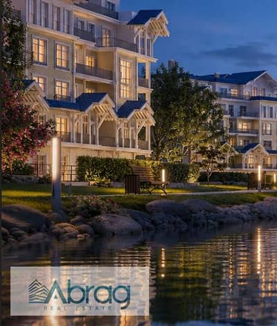 احجز سكاى فيلا 160متر بسعر اللونش الاول تقسيط 14 سنة Creek View التجمع الخامس Mountain View