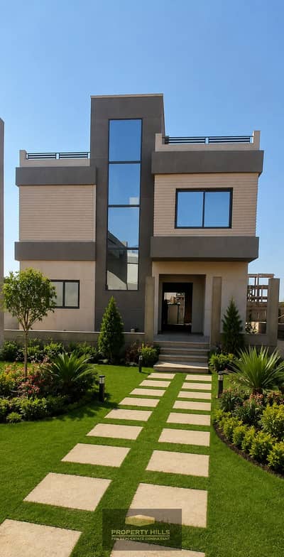 Another wide independent villa immediately available on Dahshour link in New Sheikh Zayed at a special price