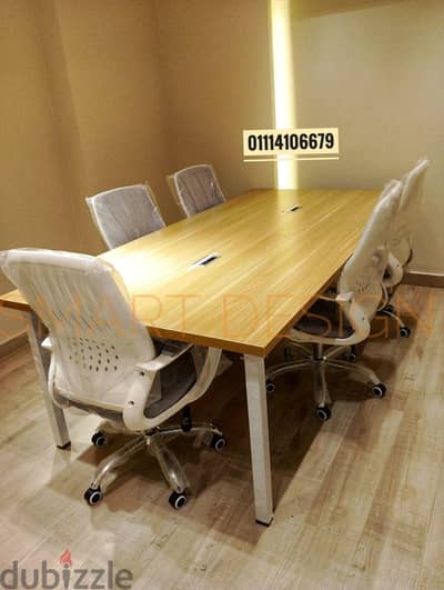 ترابيزة اجتماعات - meeting table - اثاث مكتبي مودرن