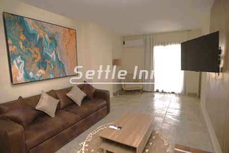 Apartment for rent, fully furnished, hotel-style, and air-conditioned, in mokktam City, New Cairo