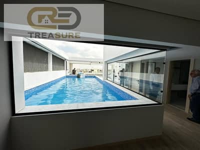 semi furnished Penthouse with swimming pool for rent in Lake View Residence - new cairo