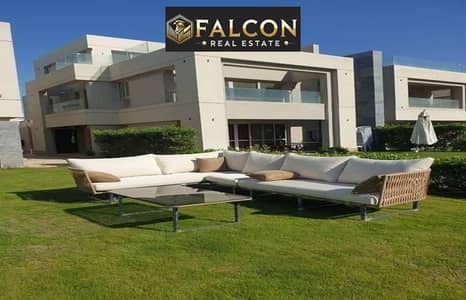اخر توين هاوس متشطب سي فيو بسعر شاليه وخصم مميز في أميز لوكيشن في قلب رأس الحكمة مع لا فيستا