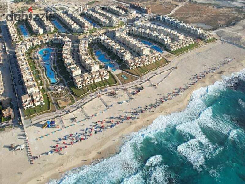 For sale, chalet, second floor, 120 meters + roof, 120 meters, immediate delivery, to Sirena North Coast 0 For sale, chalet, second floor, 120 meters + roof, 120 meters, immediate delivery, to Sirena North Coast 0