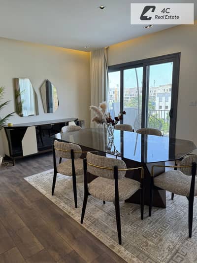 Apartment for rent, 220 sq m, fully finished and furnished  Eastown Sodic lowest monthly rent in the compound  Jacaranda view, available for long-term