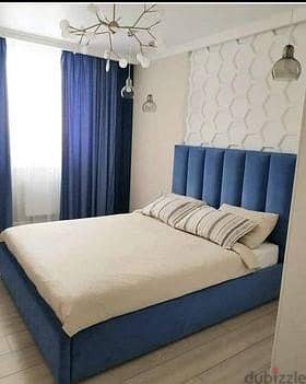 عرض بيع سرير كابتونيه خشب موسكي أعلي جودة + ضمان 5 سنوات