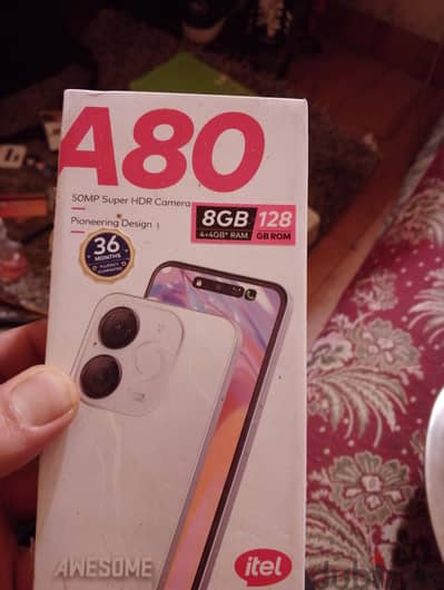 أخرىهاتف ايتل A80 رامات 8 مساحه 128
