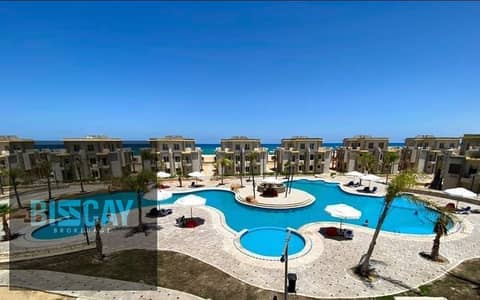 Chalet for sale in Cecilia Lagoons, North Coast, 100m² | First row on the lagoon with a double view | 2 bedrooms + 2 bathrooms | Super Lux finishing w
