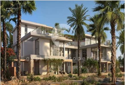 عرض محدود، آخر شاليه بإطلالة مزدوجة للبيع، مع دفعة أولى 5%