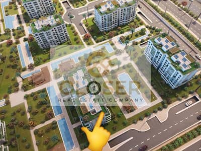 Corner apartment with a premium view of the lagoon, located in the most distinguished area of the New Capital directly in front of the Green River in