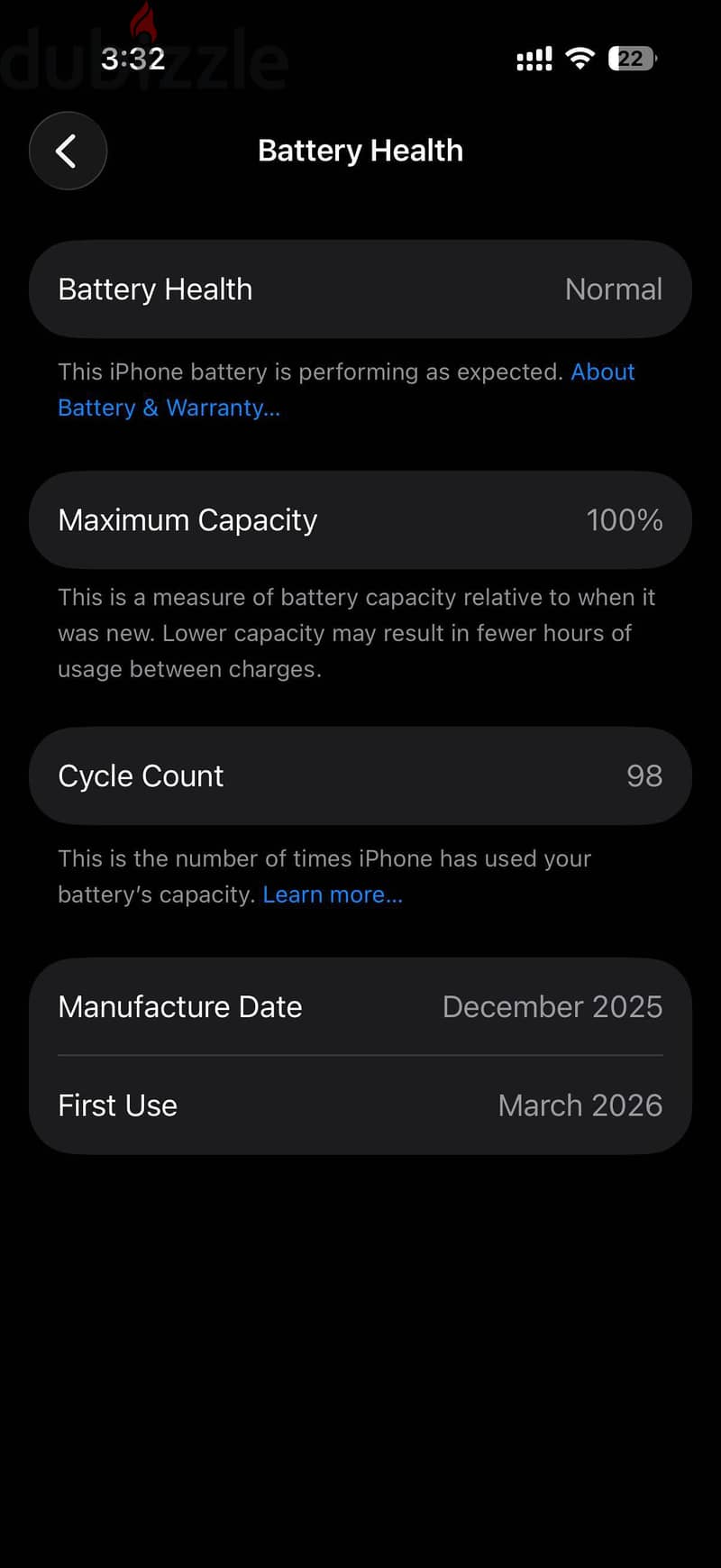 Iphone 17 like new 1