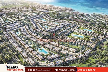 Open views of the sea chalet for sale in the emirate Modon Ras Al-Hikma