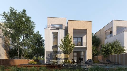 Duplex with a distinctive area and an open view of the green spaces in Golden Square Sheikh Zayed within the Ivory Compound ivoire west