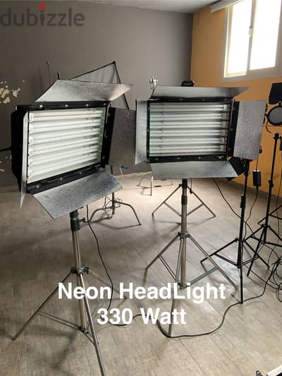 هيدات إضاءة نيون 330 Watt مع شنطة مصفحة