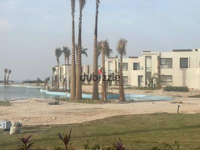 Premuim fully finished chalet overlooking the lagoon Ready To Move for sale with installments