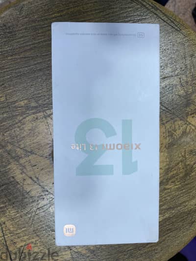Mi 13 Lite 5G dual sim 256/8G Gray جديد لم يستعمل