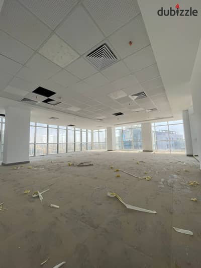Distinctive administrative headquarters 164 sqm air-conditioned for rent in prime location South Gate New Cairo