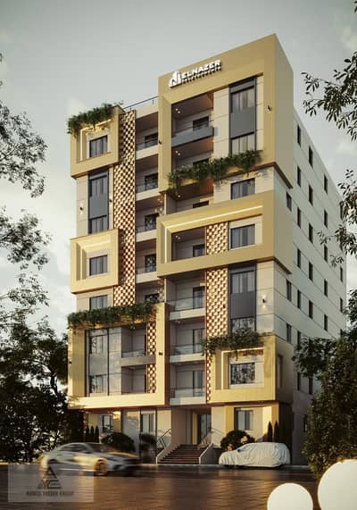 Luxury 125 sqm apartment for sale in the Second District, one of the finest areas of Middle Plateau Mokattam, featuring a modern design, master bedroo