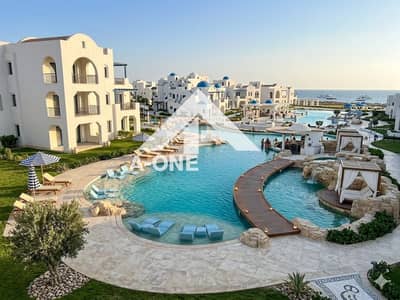 Standalone ground floor chalet with a large garden and direct pool view. Price lower than the market in Marassi, only 26 million in Greek Marassi
