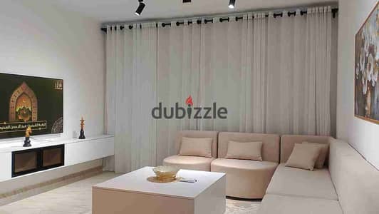 For rent furnished hotel apartment in Madinaty in b15 in front of the services