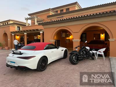 تاون هاوس ميديل للبيع اريزو كامل التشطيب بالتكيفات Marassi Arezzo North Coast