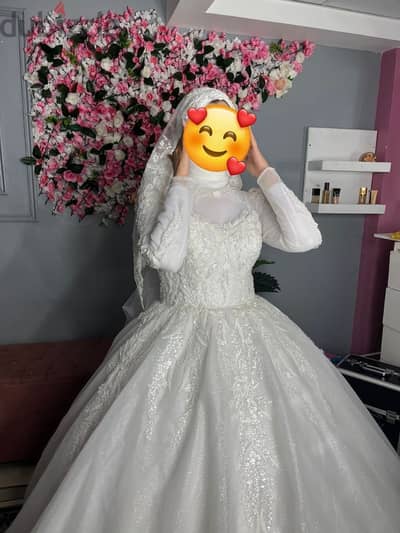فستان فرح استعمال مره واحده