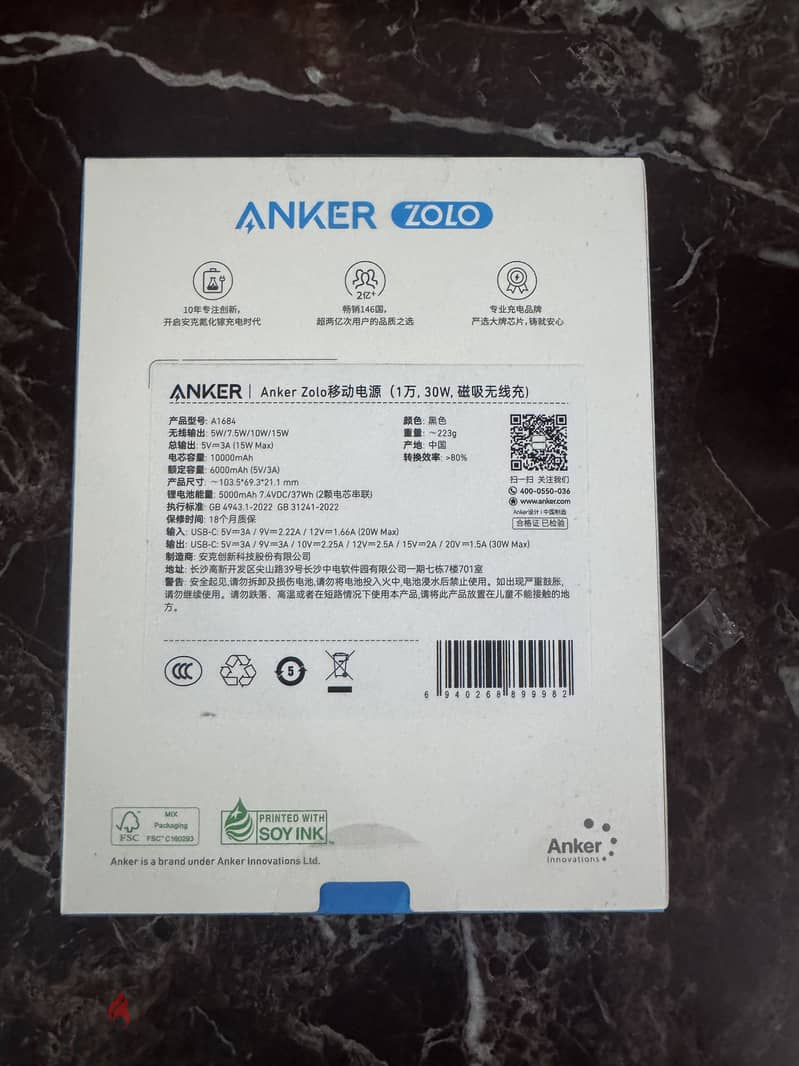 Anker zolo 1