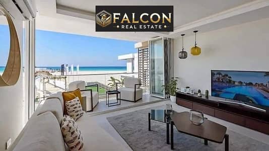 شاليه للبيع بسعر لقطه صف اول بفيو VIP تشطيب الترا سوبر لوكس في sea shore hyde park بجوار Fouka Bay . Naia Bay . Safia Ras El Hekma