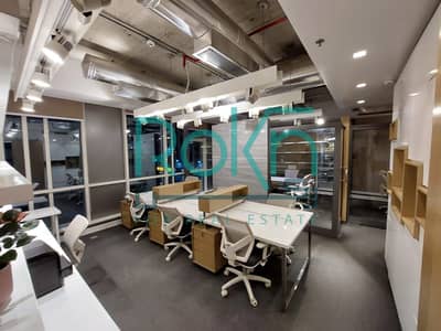 Office for sale in Capital Business Park, fully furnished and finished.