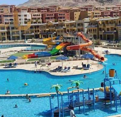 استلام فوري بالفرش والأجهزة! شاليه 64م فندقي في بورتو كاريبيان العين السخنة