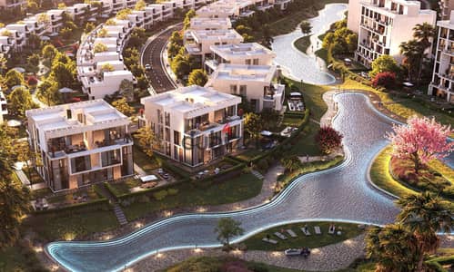 شقه غرفتين 115 متر ف the crest من il cazar بمقدم 10% واقساط علي 10 سنين بدون دفعات