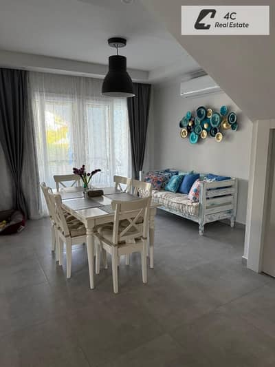 باقل من سعر الماركت تاون هاوس ريسيل Mountain View رأس الحكمة Sea View Open view landscape بتقسيمه مميزة جاهز للمعاينه و الاستلام