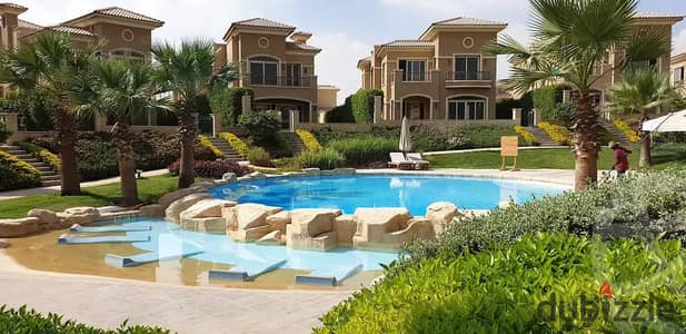 باقل مقدم في الماركت فيلا استاندالون 265 م في ستون بارك The Hills Phase برايم لوكيشن التجمع الخامس القاهرة الجديدة