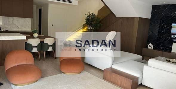Last duplex available with a 600,000 down payment and installments over 12 years in Heliopolis Extension, Al Thawra Street, opposite Cairo Airport, Ta
