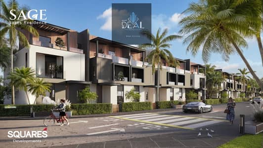  Own a Luxury Townhouse in the Heart of the New Administrative Capital – R8   Now you can own a Townhouse with 196 sqm built-up area + 120 sqm pri
