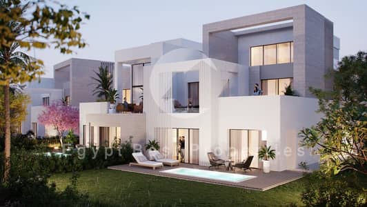 **عربي:** ``` فيلا 4 غرف | تشطيب كامل | إطلالة على بارك 9.5 فدان | ZED East – ORA Developers نجيب ساويرس | التجمع السادس القاهرة الجديدة
