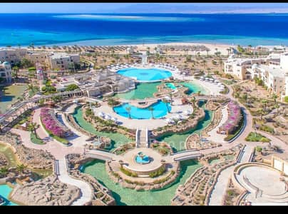 Last Luxury Large 2 Bed Sea View Over 8 Years in Soma bay in Hurghada 5% Down Payment