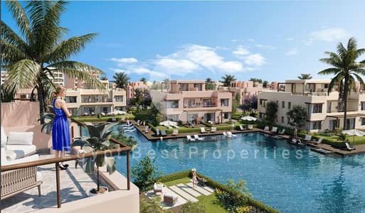 Own Now Over 10 Years!! SeaFront Chalet Fully Eqipped with ACs & Kitchen Cabients in Newest Launch in Ras ElHekma By OBMI