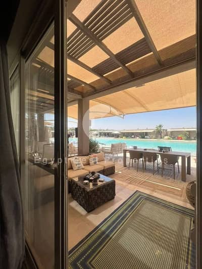 650K DownPayment Only Over 10 Years!! SeaFront 2 Bedrooms Chalet Fully Eqipped with ACs & Kitchen Cabients in Newest Launch in Ras ElHekma By OBMI