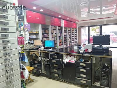 للايجار صيدلية مرخصة فى الدقى 40 الف