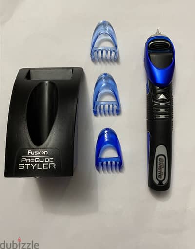 Gillette fusion pro glide styler للذقن و الشعر تعمل في المياه