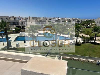 امتلك شاليه غرفتين متشطب بالتكيفات في هاسيندا الساحل الشمالي بمقدم 760الف