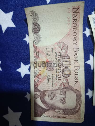 100 زلوتي بولندي 1988