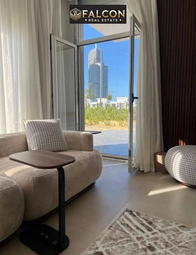 شاليه استلام فوري للبيع تقسيط 12 سنة Fully Finished  بجوار ابراج العلمين بالقرب من marina & marassi  دقايق من قلب الساحل الشمالي